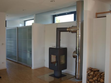 Aufstockung einer Wohnung auf ehemalige Baggergarage in Bad Saulgau | Ingenieurbüro J. Schnell Architekten + Ingenieure